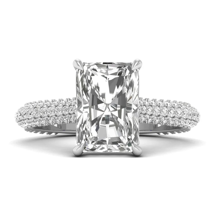 Infinite Radiant Solitaire Ring