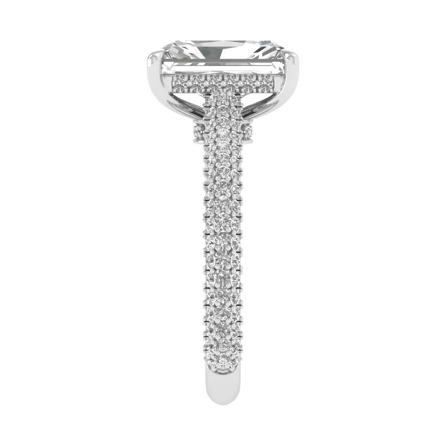 Infinite Radiant Solitaire Ring