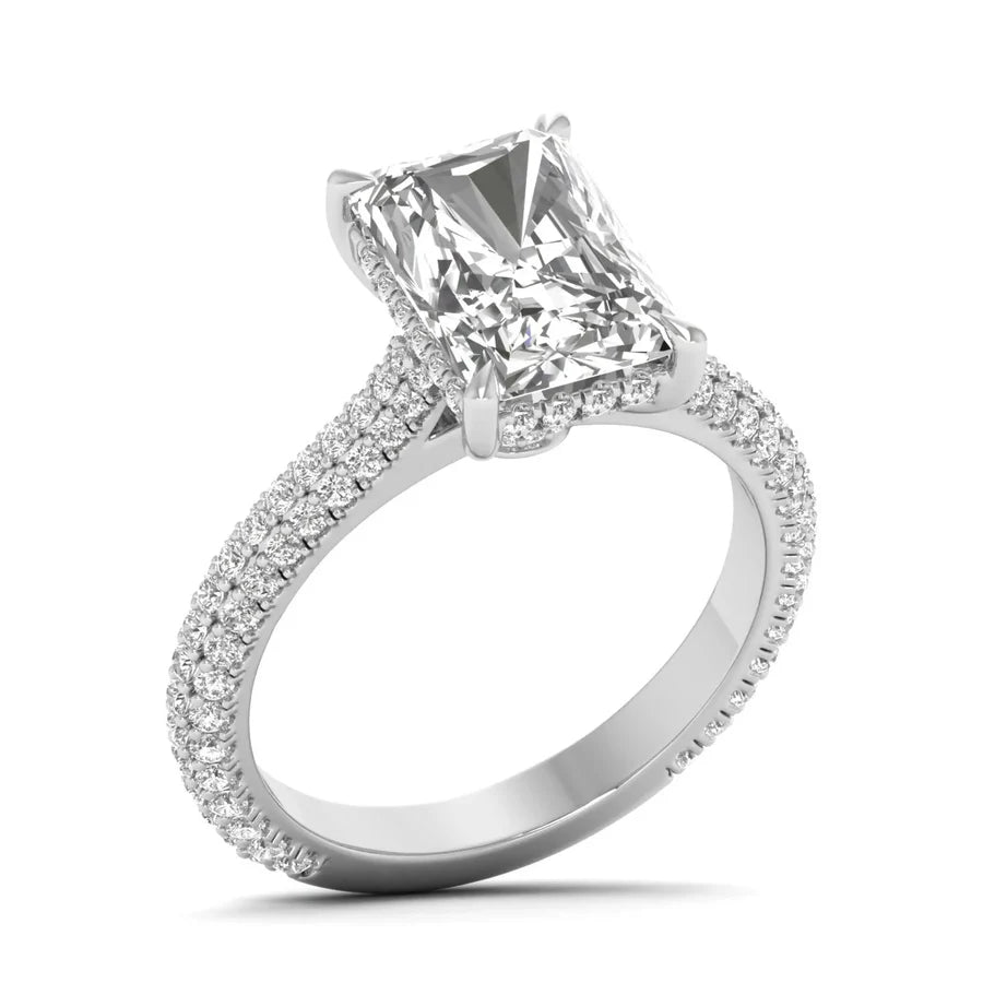 Infinite Radiant Solitaire Ring