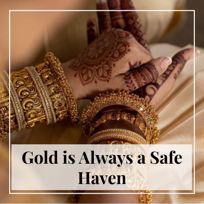 Wedding Jewellery Trends: Gold is Always a Safe Haven