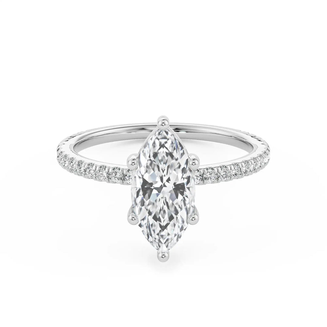 Grand Marquise Spark Engagement Ring