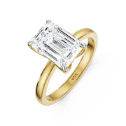 Grand Emerald 2-Carat Diamond Solitaire