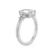 Garden Grace Emerald Diamond Ring