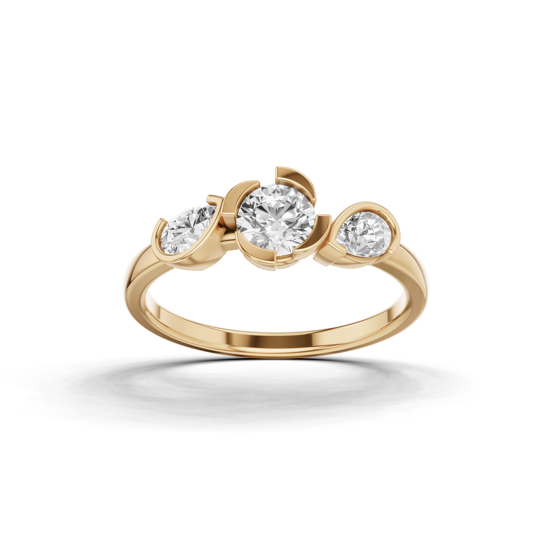 Elarisse Glow Diamond Ring