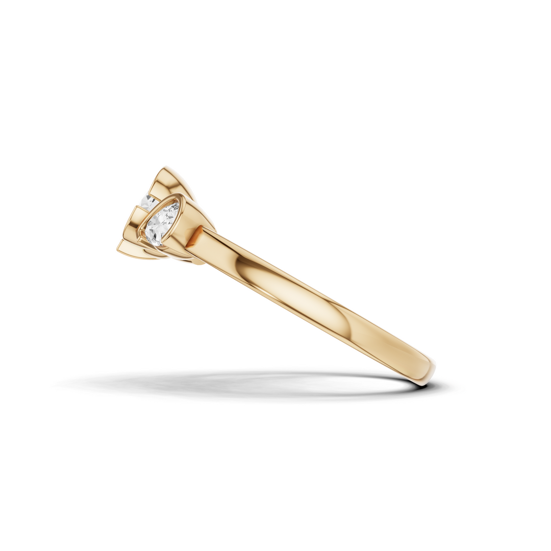 Elarisse Glow Diamond Ring