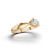 Pure Light Solitaire Ring