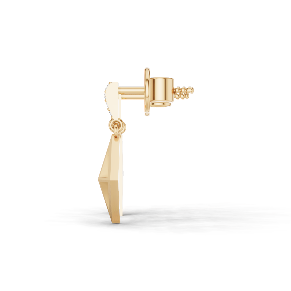 Pure Edge Diamond Earrings