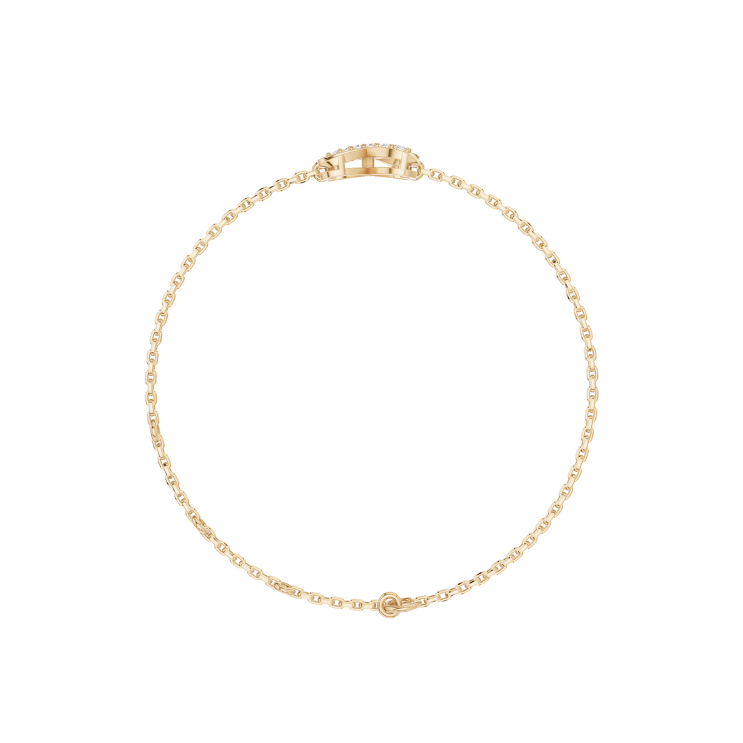 Pure Heart Diamond Bracelet