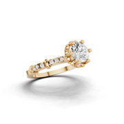 Velunara Flame Diamond Ring