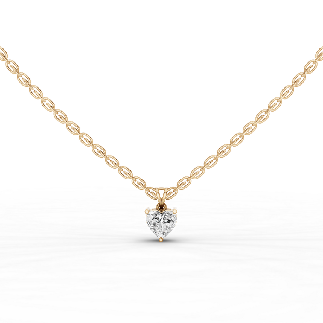 Pure Heart Diamond Pendant
