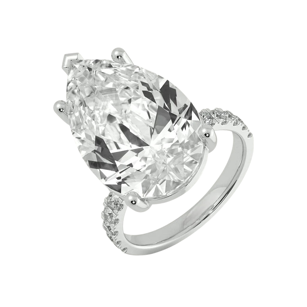 Big Rock Solitaire Ring