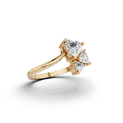 Serenith Flame Diamond Ring