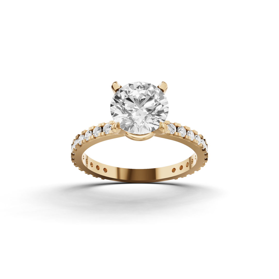 Solenique Tide Diamond Ring