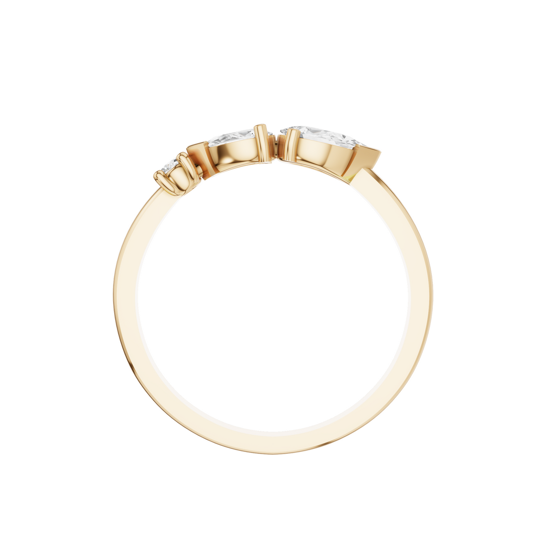 Calyra Drift Diamond Ring