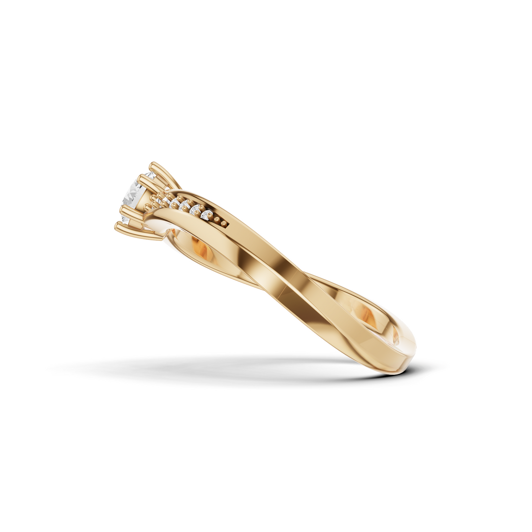 Aethera Veil Diamond Ring