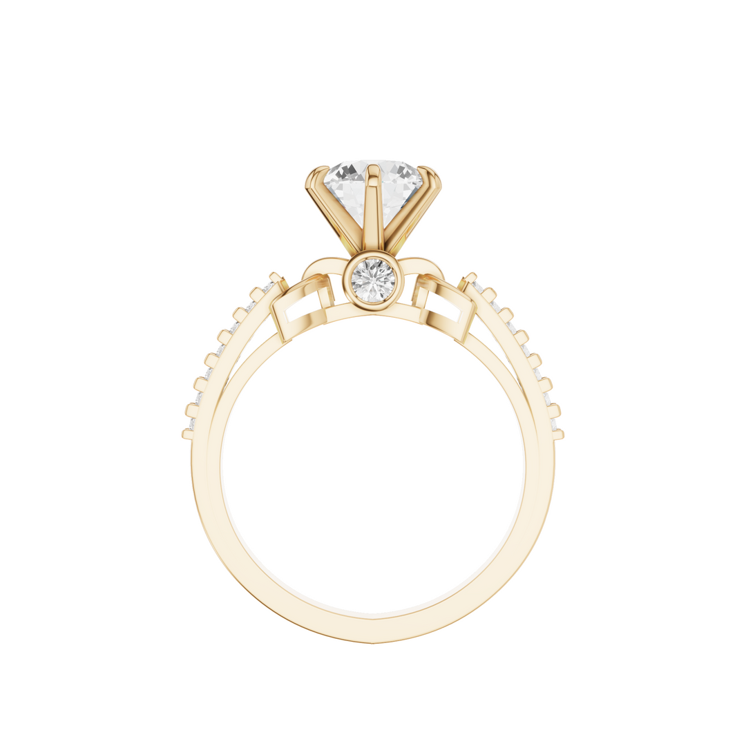 Caelith Prism Diamond Ring