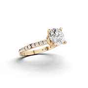 Solenique Tide Diamond Ring