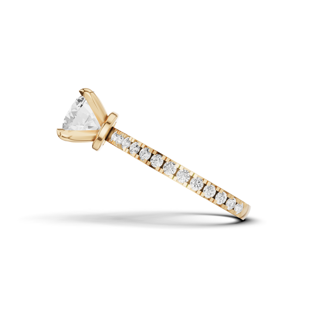 Solenique Tide Diamond Ring