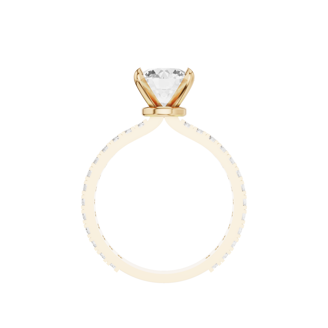 Solenique Tide Diamond Ring
